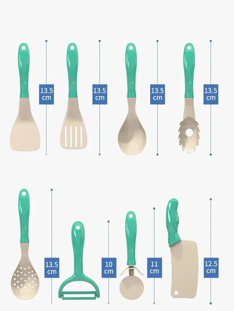 Juego de juguetes de cocina para niños de 92/69/59 piezas, kit de accesorios de cocina de juego con ollas de juego, comida de juguete de simulación, regalo para niñas y niños pequeños