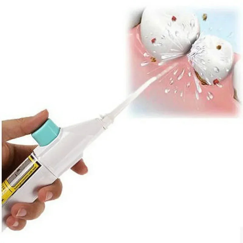 Portable High Pressure Oral Irrigator Household Dental Floss Manual Water Toothpick for Teeth Cleaning