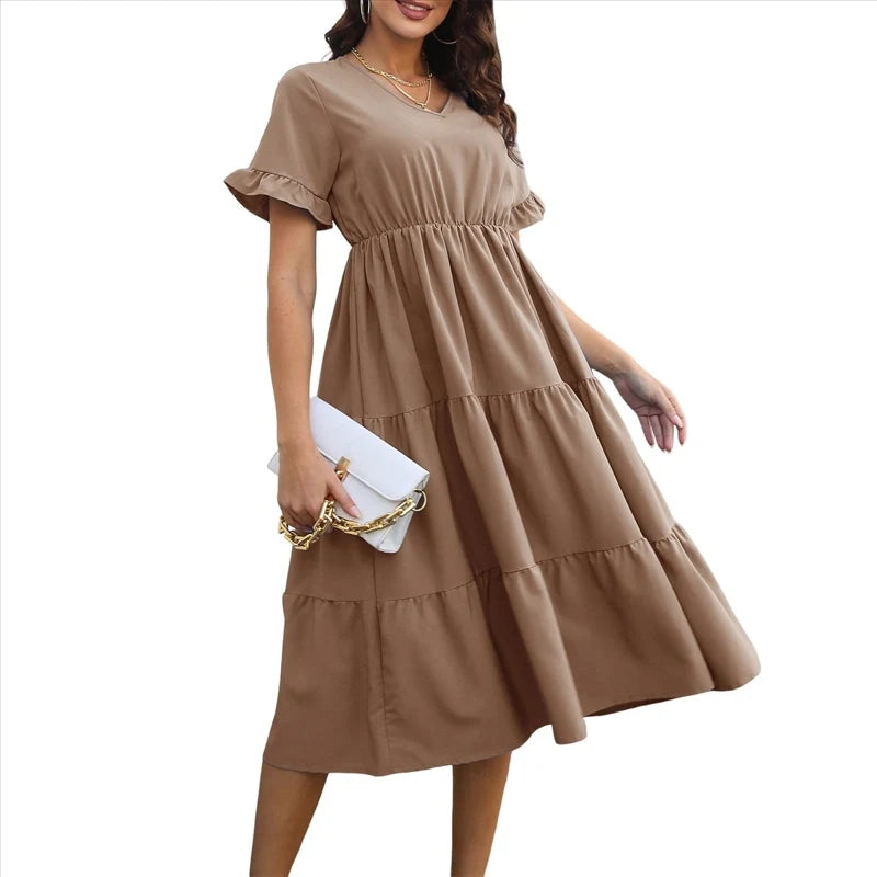 Women's Dress Casual Fashion Elegant Party Vacation Beach Summer Spring Fall Office Date Night Wedding Guest
