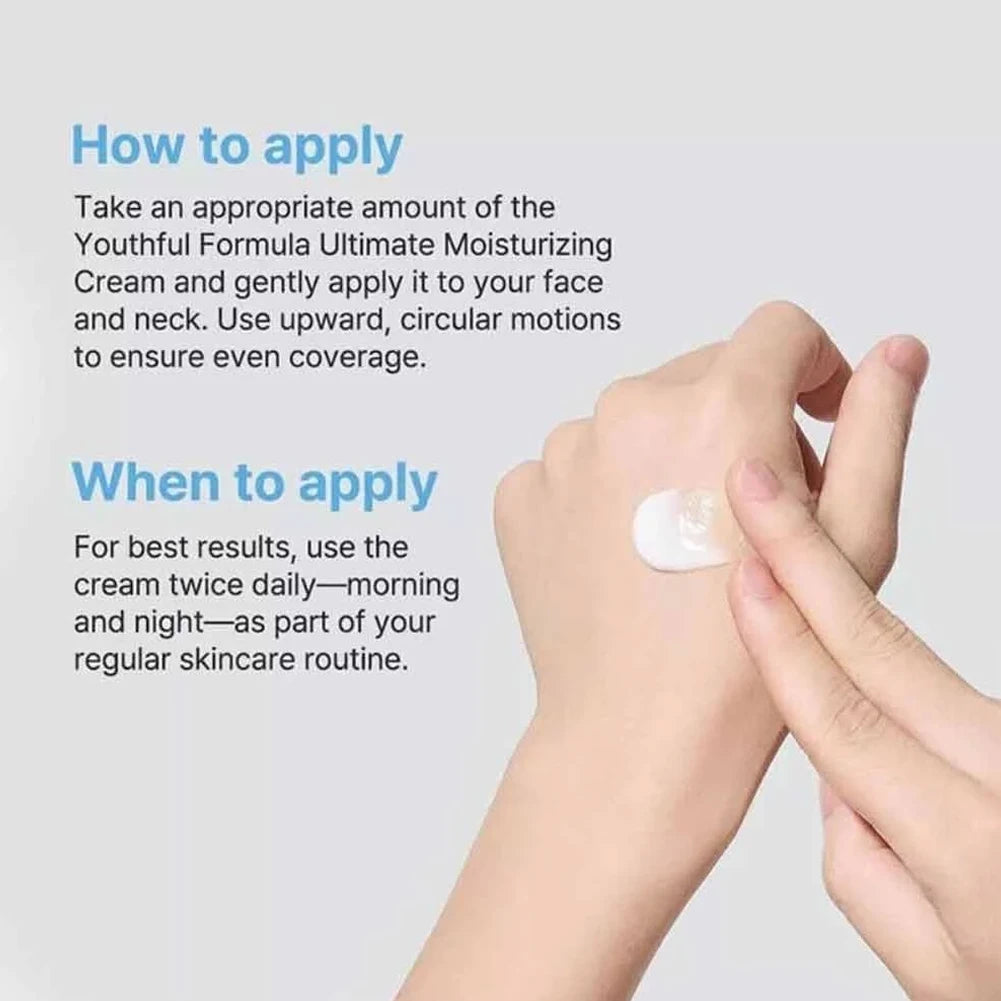 Korea Nida Moisturizing Ultimate Cream Daily Facial Skin Care Tighten Shrink Pores Improve Fine Lines Rejuvenating Facial Skin