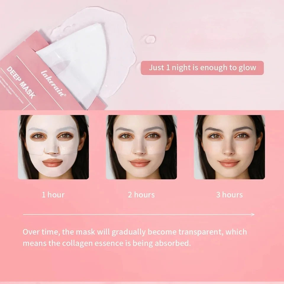 Bio-Collagen Deep Hydrating Overnight Face Mask - Pore Minimizing