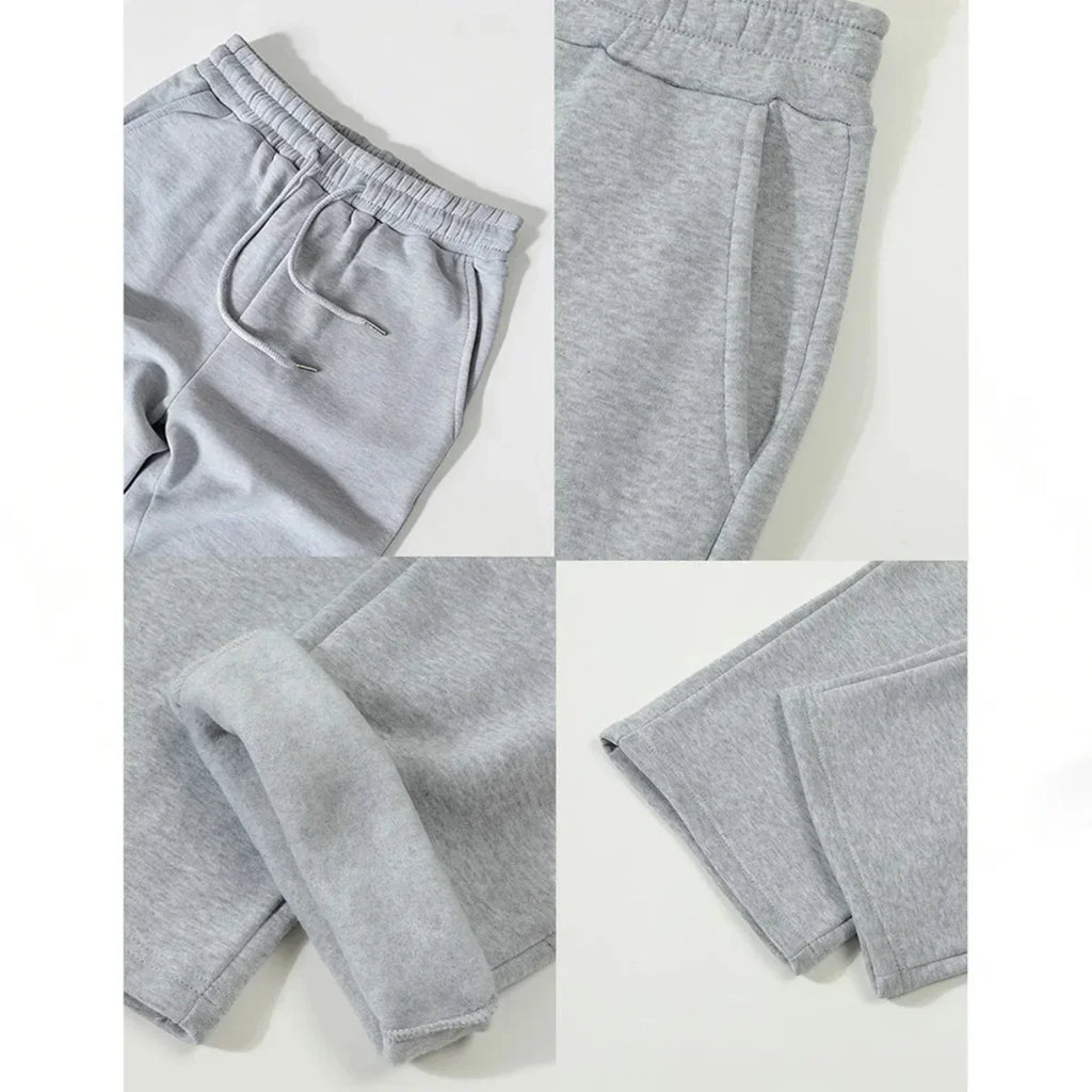Womens Straight Leg Sweatpants Joggers High Quality Fleece Casual Streetwear Pants Spring Autumn Trousers Woman Pants New 2026