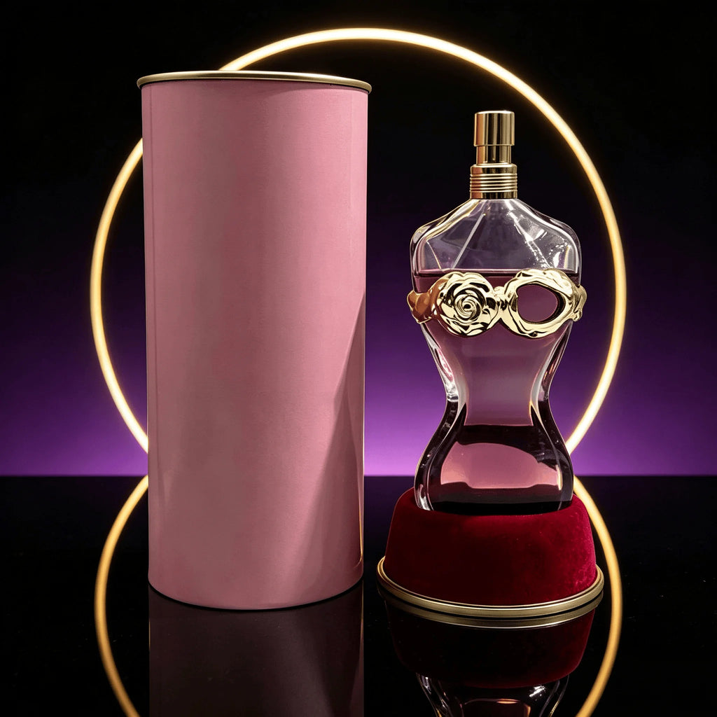 Jesan Pasul Gaulstier La Belle Rose Unisex Eau De Parfum Spray 3.4 oz /100Ml Sweet Floral Scent Long Lasting Luxury Perfume Gift for Him Her