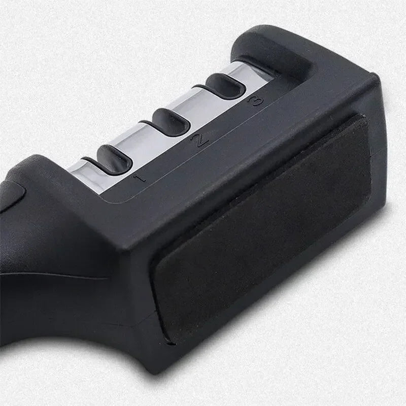 3-Stage Kitchen Knife Sharpener - Multi-Functional Sharpening Tool