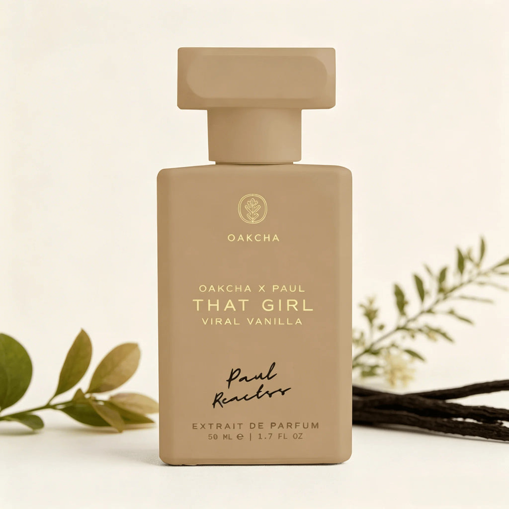 OAKCHA That Girl Viral Vanilla Designer Dupe Women Perfume Viral Warm Creamy Vanilla Sweet Scent 50ml Portable Matte Khaki Bottle Long Wear Feminine Neutral Fragrance Affordable Daily Perfume