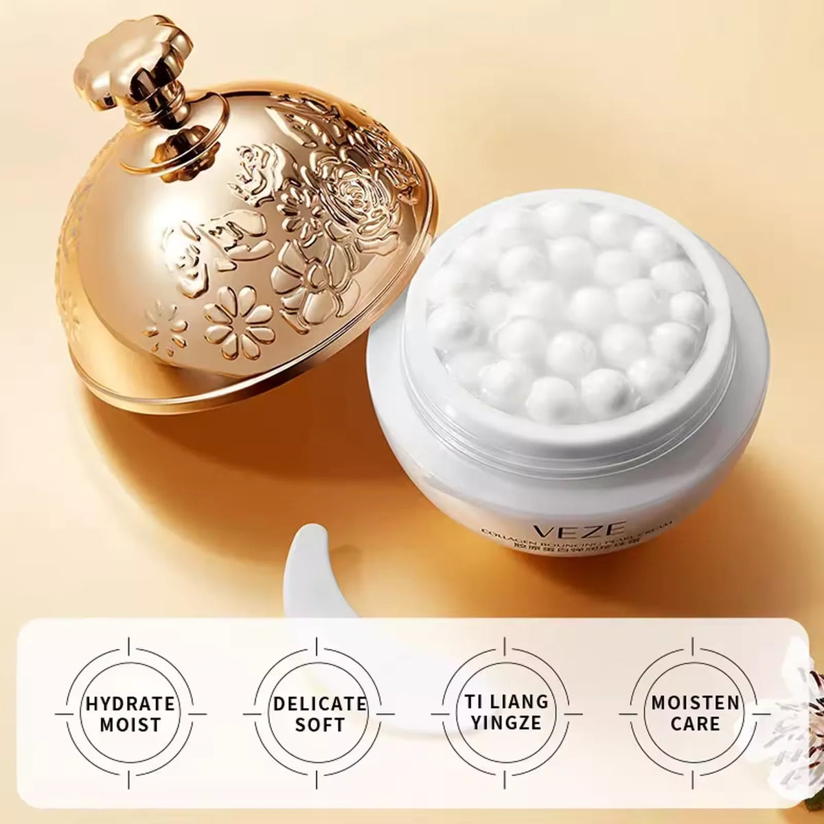 Hoygi Collagen Pearl Anti-Wrinkle Face Cream - Firming 30g