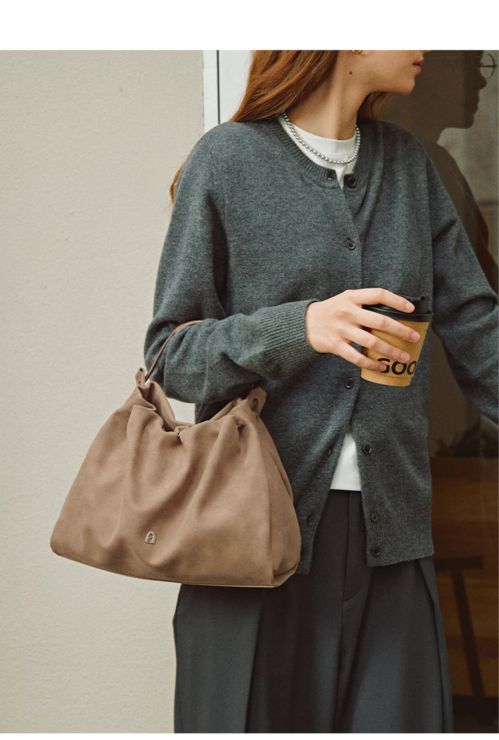 LA FESTIN Original Brand Women's Bag 2025 New Fashion Leather Shoulder Bag Lady Handbag Large Capacity Bag Crossbody Bag