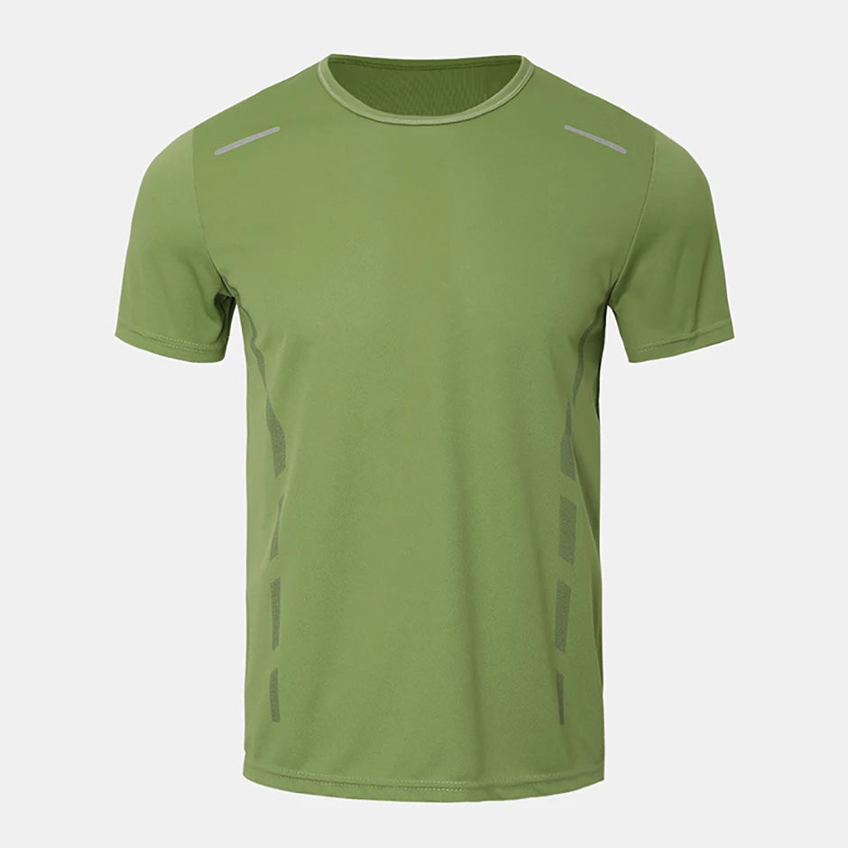 6/4 Pcs Men's Summer Multicolor Quick-drying Sports Short-sleeved Youth Running Fitness Basketball Football Breathable T-shirt