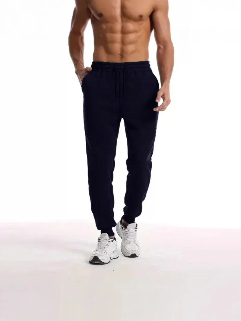 2026 Mens Sweatpants Printing Fashion Trend Jogging Trousers Versatile Soft High Quality Street Elastic Waist Casual Pants S-3XL