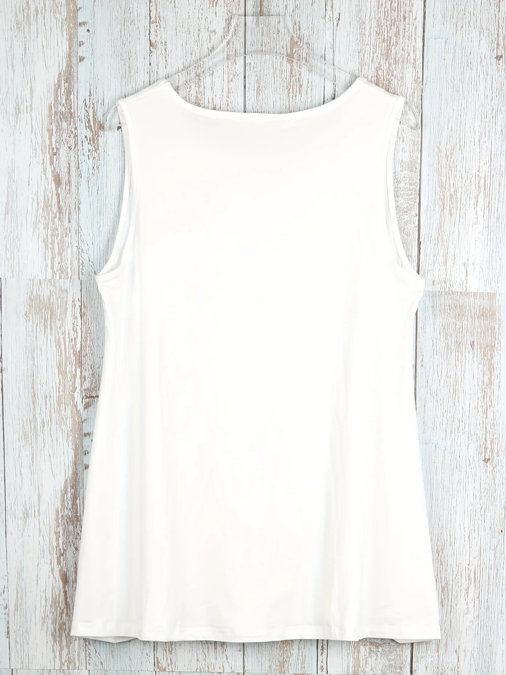 Plus Size Simple Solid Tank Top Casual Crew Neck Sleeveless Tank Top For Summer Women's Plus Size Clothing