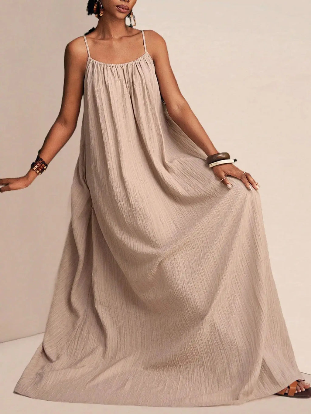 2026 Summer New Elegant Pure Color Strapless Maxi Dress Fashionable Gown for Women Elegant Simple Design Floor-Length Dress