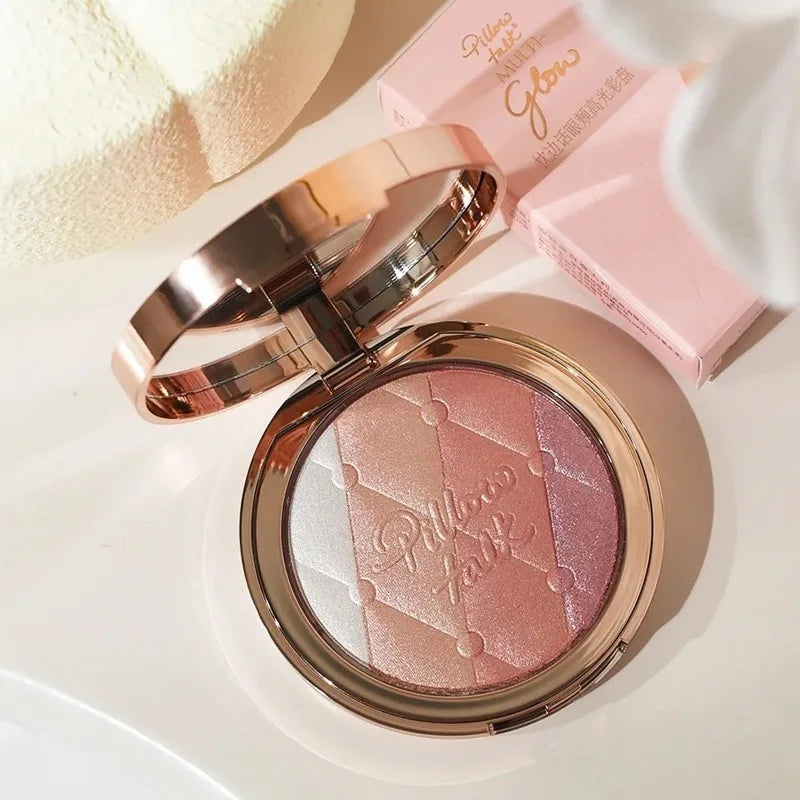 Charlotte Tilbury PILLOW TALK Series Soft Heart Double Color Powder Blusher Color Plate Hot Color Code First Love Sex on Fire
