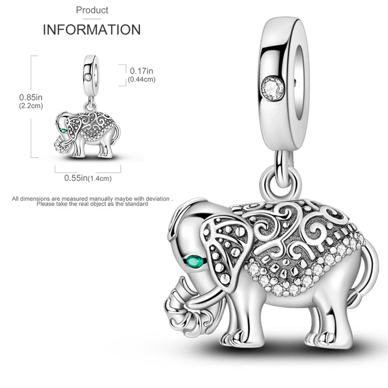 925 Sterling Silver Heart Infinity Charm Bead For Pandora Style Bracelets Gift For Her
