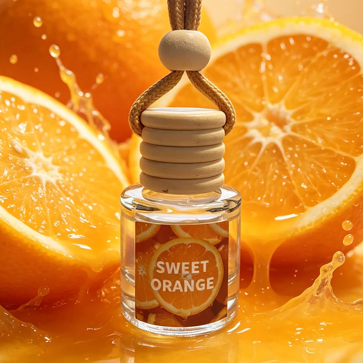 8ml Car Air Freshener Essential Oil (Fruit Scent), Long-Lasting Fragrance, One Bottle Lasts Up to 80 Days, Gift Giving