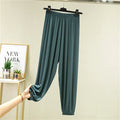 Women's Modal Harem Yoga Pants - High Waist Loose Casual Pants