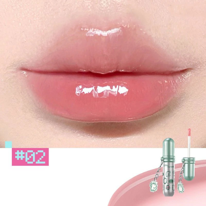 Little Ondine Mirror Gloss Lip Glaze - Long-Lasting Moisturizing