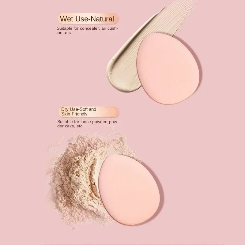 10Pcs Mini Finger Puff Foundation Small Air Cushion Powder Sponge Face Concealer Bb Cream Cosmetic Applicator Makeup Tools