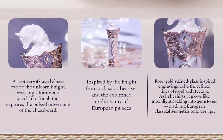 [NEW]Flower Knows Knight Unicorn Collection Glazed Lipstick