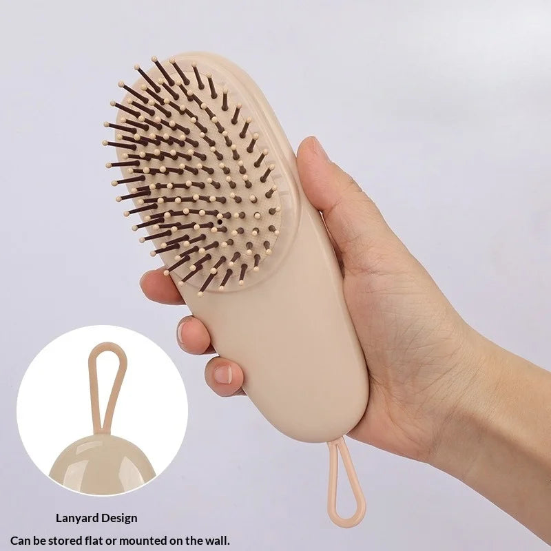 Air Cushion Scalp Massage Brush Portable Detangling Hairdressing Massage Comb For Women Home Use Travel Size Soft Bristles Brush