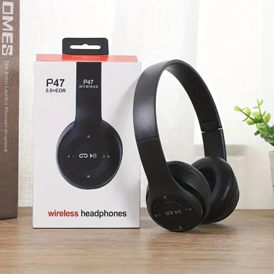 VIKEFON Wireless Bluetooth 5.0 Foldable Over-Ear Headset