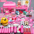 Children Doctor Play Set Simulation Nurse Toy Doctor Accessories for Kids Home Play Toys Doctor Set Toy Gift for Kids Boys Girls