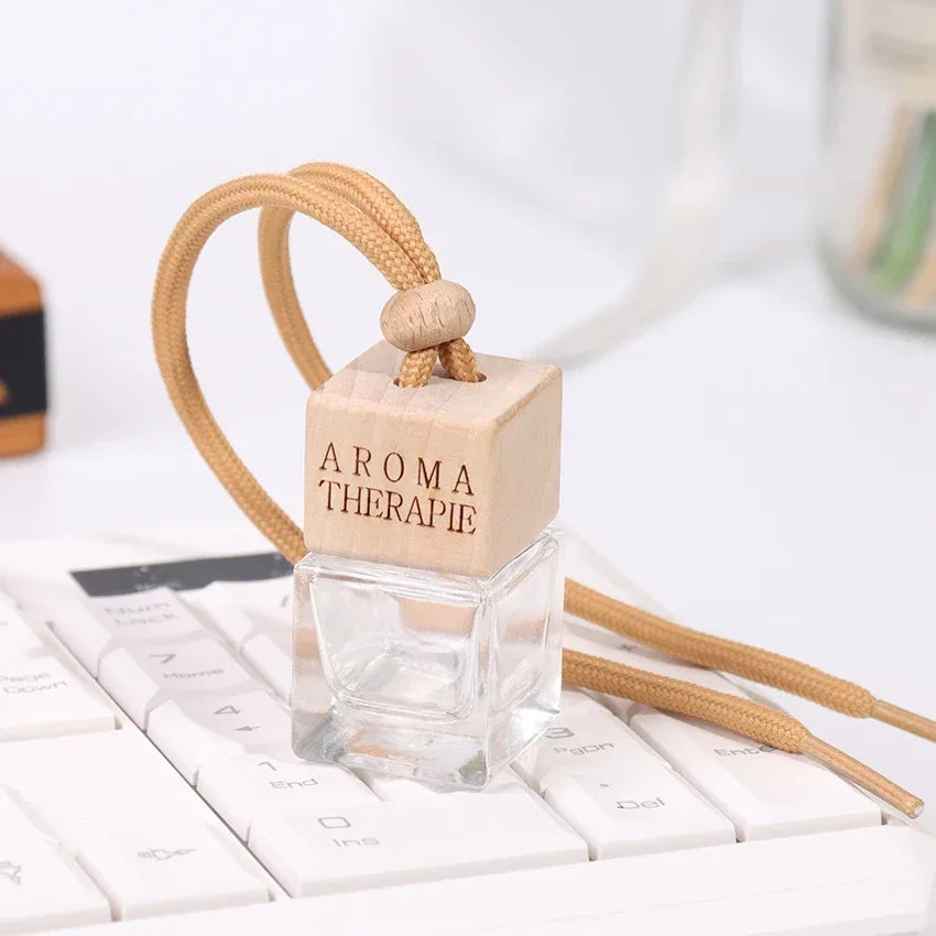 Car Air Outlet Freshener Diffuser Fragrance Bottle Clip Perfume Bottle Pendant Essential Oil Auto Hanging Ornament Interior Amag