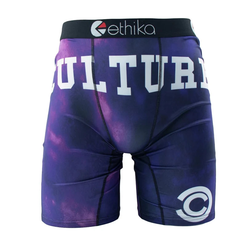 Ethika Men's Boxers Breathable Mesh Crotch Trunks Plus Size S To 3XL Comfort Fit