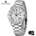 Pagani Design GMT Men's Mechanical Watch Luxury Sapphire Glass Stainless Steel Automatic Mechanical Men's Watch 100 Waterproof