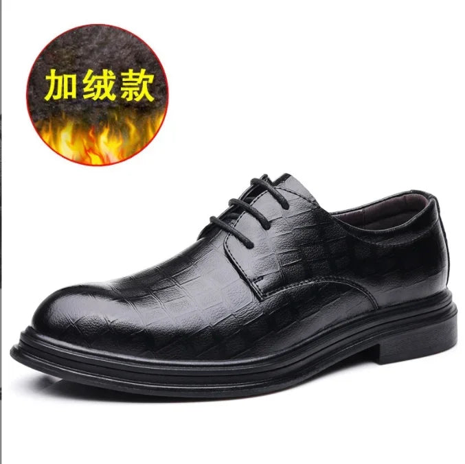 Genuine Leather Men's Oxford Dress Shoes | Business Formal"