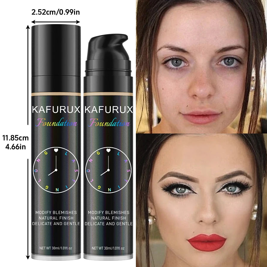 8 Colors Liquid Foundation Effective Concealer Waterproof Sweat-Resistant Face Korean Makeup Porfession Face Base Cosmetics