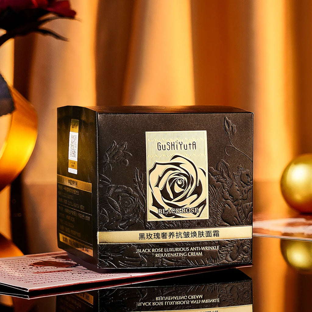 Black Rose Instant Face Lift & Firm Skin Cream Sustainable Face Lifting Reduces Fine Lines Gentle Moisturizing Care Cream