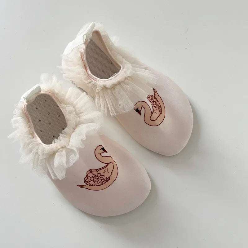 Kids Print Aqua Water Shoes – Beach, Swim & Outdoor Sneakers