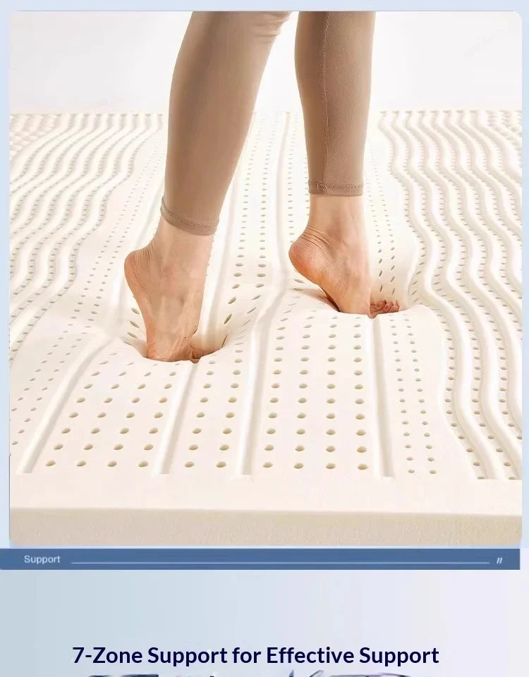 Filler latex non-full latex Furniture Mattresses Latex Mattress Topper Firm Support Breathable Bedroom Mattress Hypoallergenic