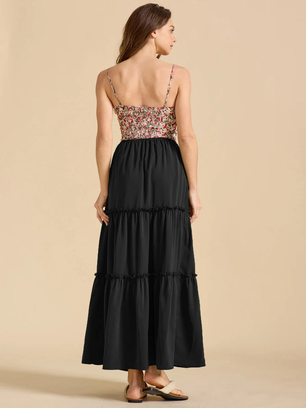 Elegant High Waist Elastic Pocket Long Skirt Adjustable Belted Half Body Skirt Women's Home Fashion Spring 2025 Polyester Blend