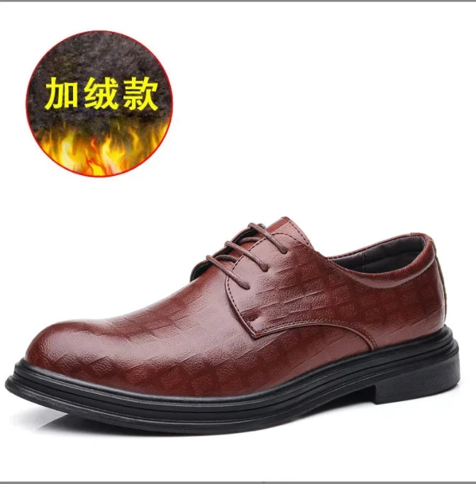 Genuine Leather Men's Oxford Dress Shoes | Business Formal"
