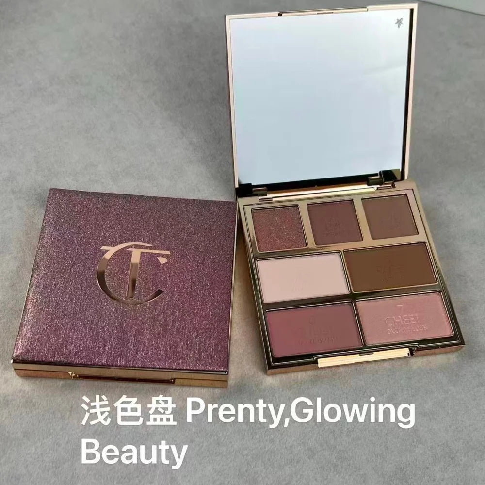Charlotte Tilbury Eye Shadow 4-colors 6-colors 7-colors 9-colors Super Nudes Easy Eye Push Up Lashes Lasting Natural Cosmetics