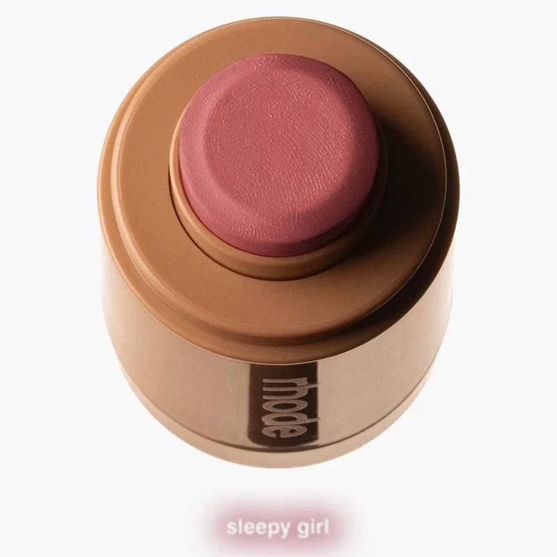Barra de rubor hidratante para maquillaje de marca, para mejillas y labios, fácil de aplicar, tamaño de bolsillo para mujeres
