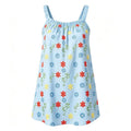 Cute Colorful Flower 3D Printed Night Dress Women Comfortable And Soft Strap Nightgown Summer Casual Home Sleeveless Pajamas