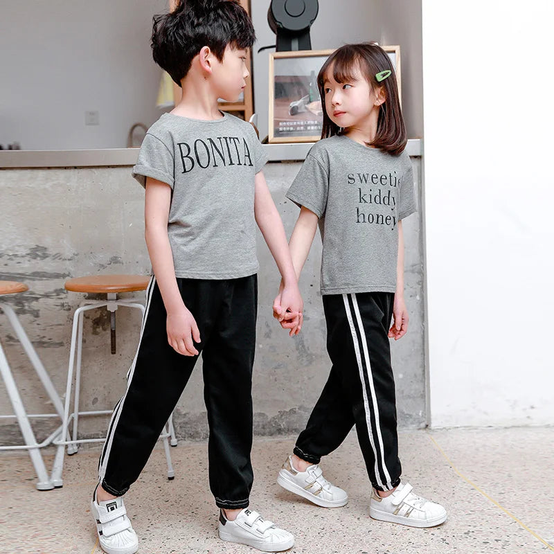 Tinoluling Kids Sport Trousers - Unisex Summer Athletic Pants