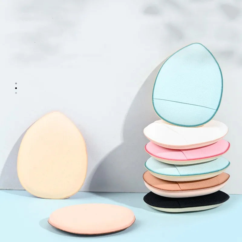 Mini Size Finger Puff Makeup Sponge Set, Face Concealer Foundation, Puff Detail, Professional Cosmetic Pad, Makeup Tool