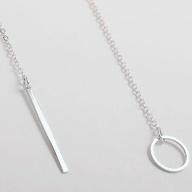 2025 New Fashion Necklace Design Ladies Fashion Metal Round Necklace Sales