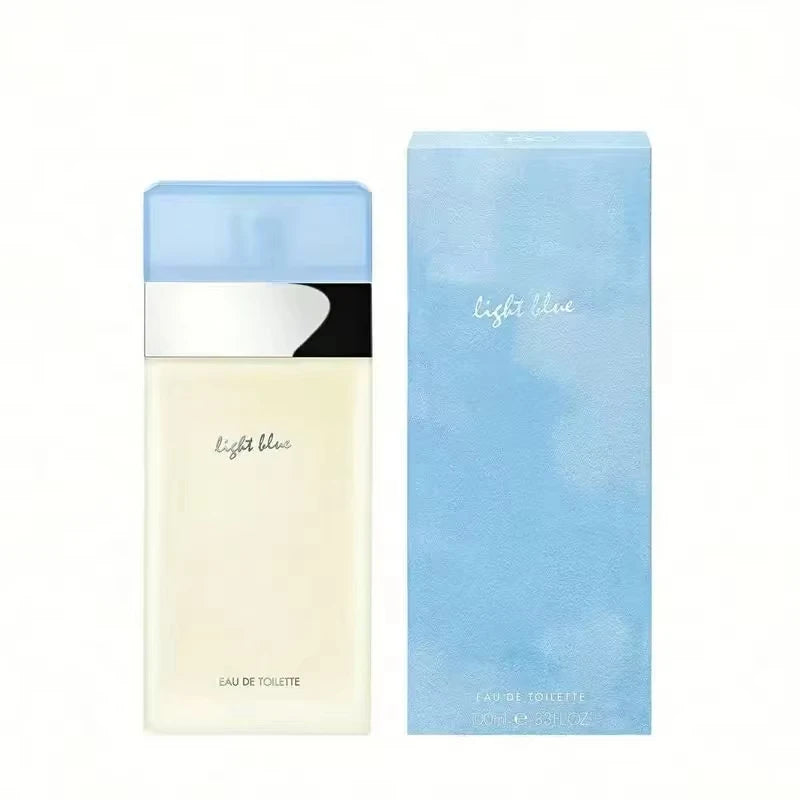 Light Blue Perfume Women, Eau DeToilette Spray, For Women, 3.4 OZ, Refreshing Signature Scent Eau De Toilette Spray for Dating Party Daily Occasions, Ideal Feminine Fragrance Gift