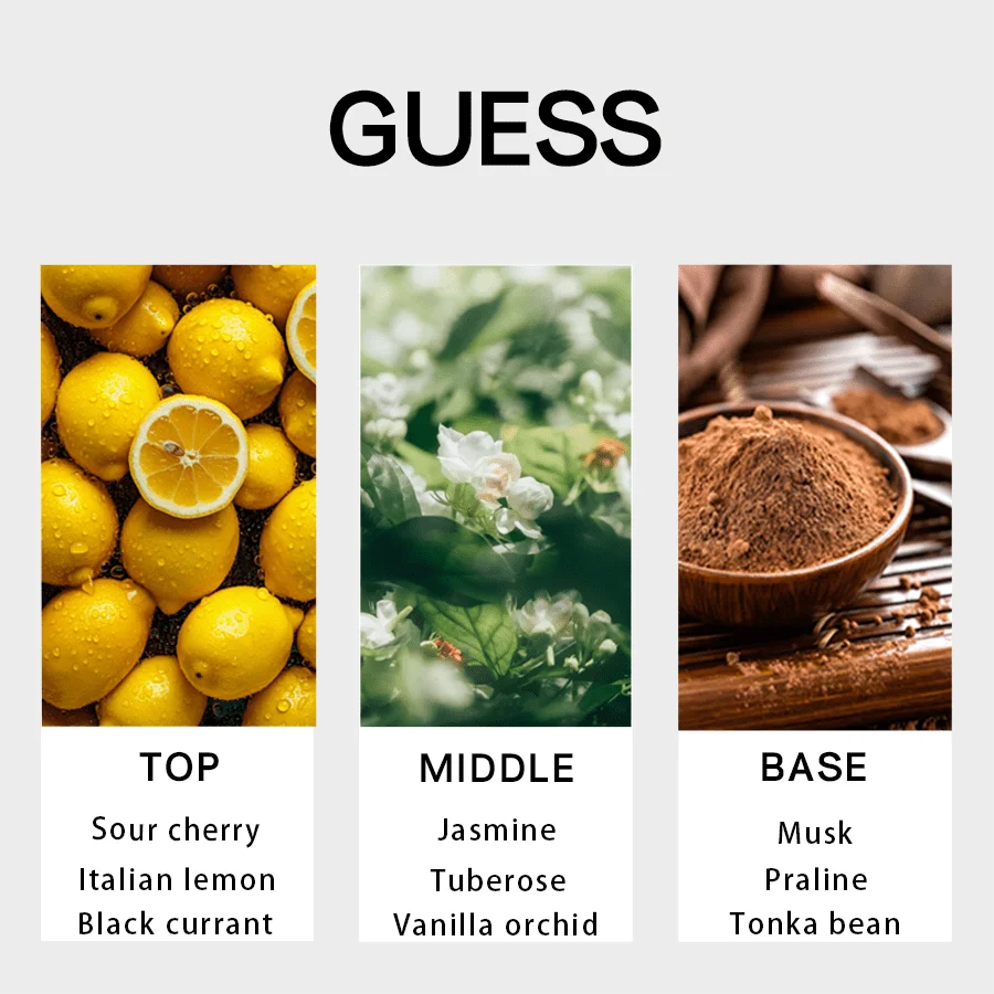 Guess Bella Vita women Eau De Parfum Spray 100ml Floral and Fruity Fragrance Women's Perfume Authentic Original Long-Lasting Scent