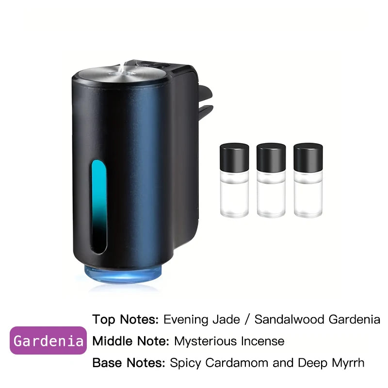 Car Air Purifier Humidifier Diffuser Ionizer With Essential Oils Aromatherapy For Drivers