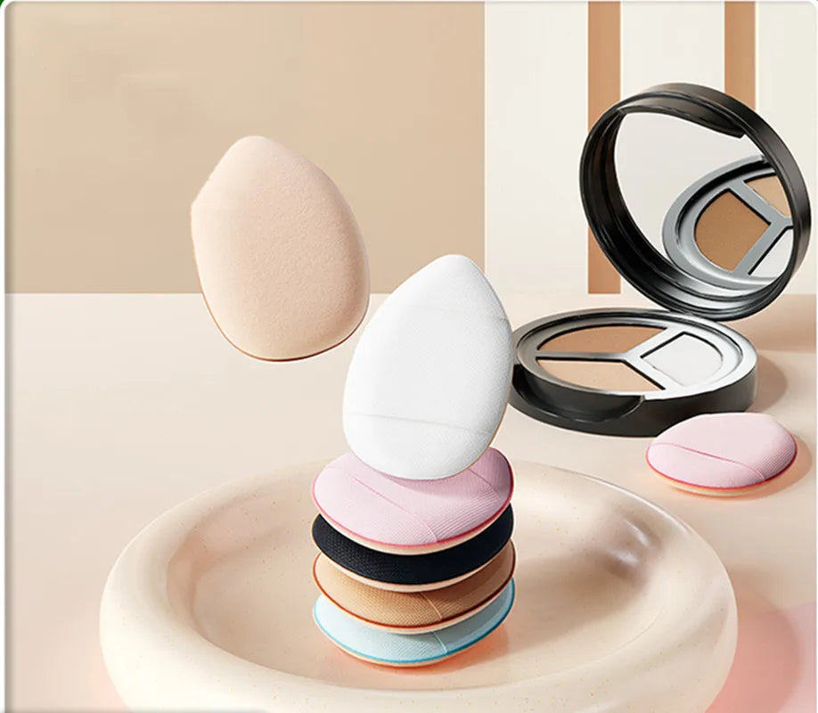 YS00079-- Mini finger puff small air cushion concealer water drops cotton candy makeup finger puff 1pcs/3pcs35pcs/10pcs