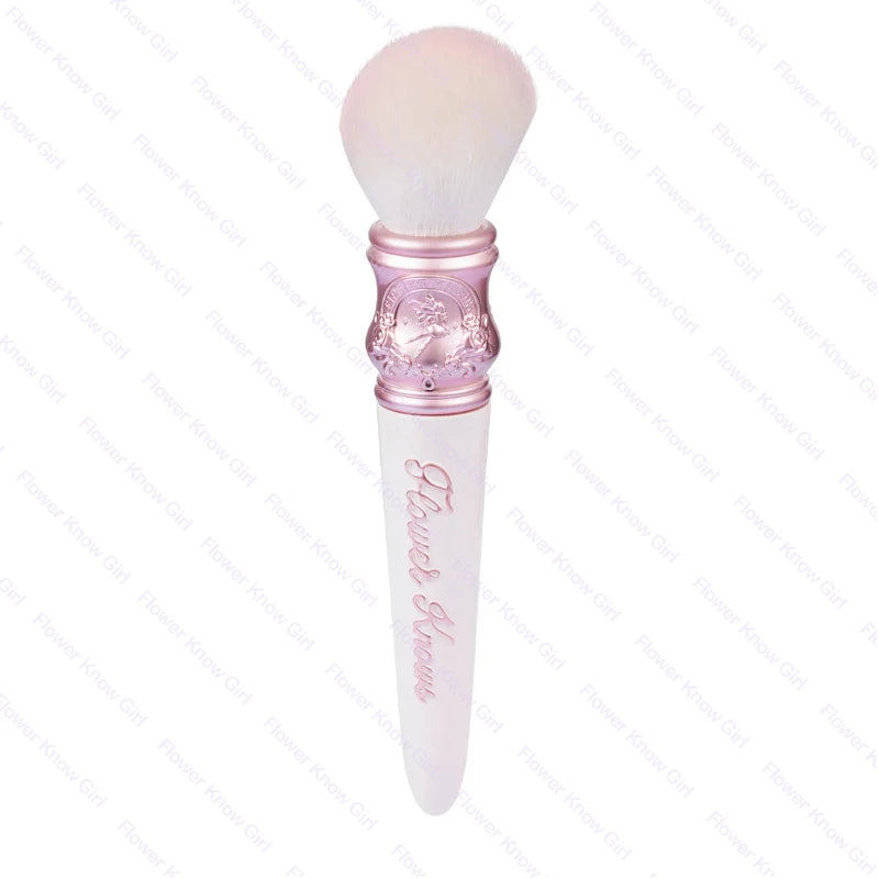 Flower Knows The Sweetie Bear Rounded Blush Brush Loose Powder Makeup Brushes