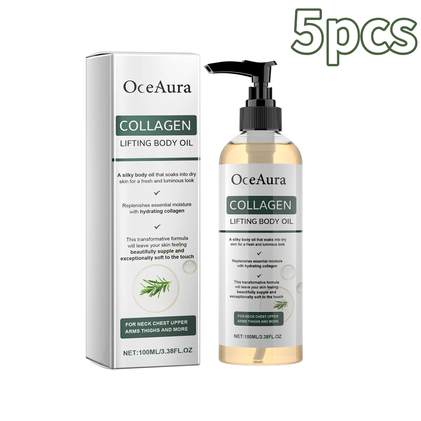 Collagen Firming Body Oil For Deep Hydration And Skin Firming All Skin Types 100ml
