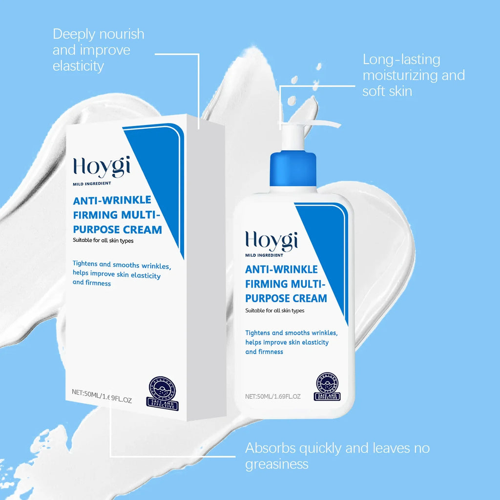 Hyaluronic Acid Cream Shrink Pores Anti Wrinkle Nourishing Hydrating Improve Dryness Remove Fine Lines Moisturizing Facial Cream