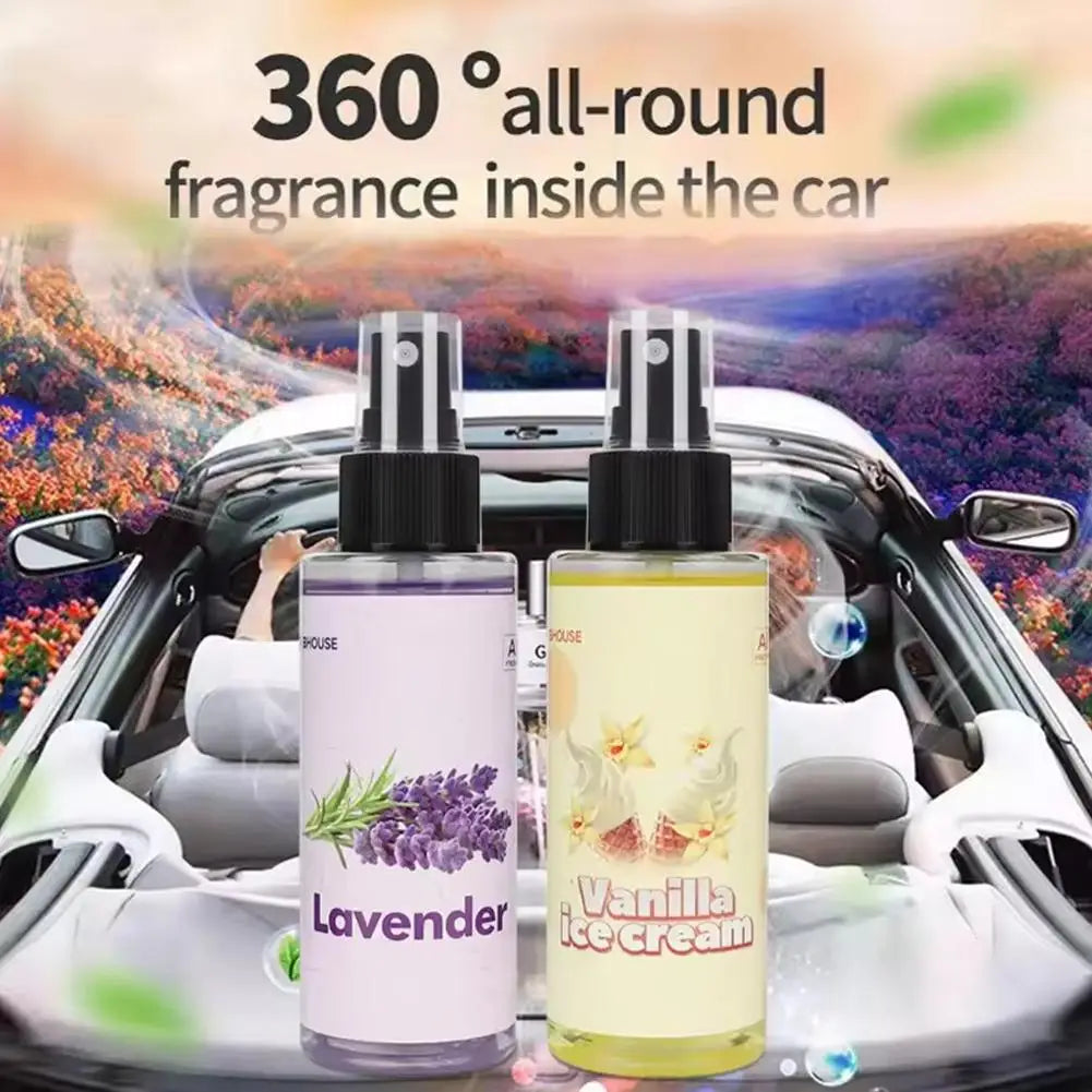 Car Mounted Fragrance Spray Car Flavoring Car Air Hand Spray Perfume Long-lasting Fresheners Auto Aromatherapy Car Deodorant