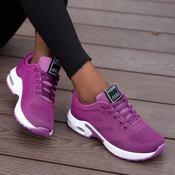 Uzzdss Customizable Women's Casual Lace Up Sneakers With Tailor Made Fit For Modern Women